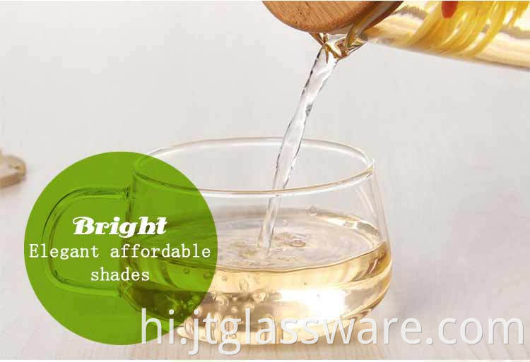 High Borosilicate Glass Water Carafe